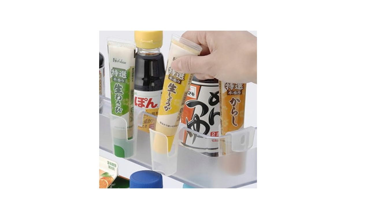 Amazon｜薬味チューブホルダー 【薬味6本分セット（3P×2）】冷蔵庫